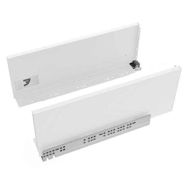 Slim T-box 4D комплект ящика 450мм, белый, боковины h180мм, откр. от нажатия, для ДСП 16мм